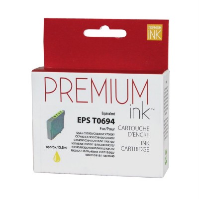 Epson T0694 Compatible jaune Premium Ink